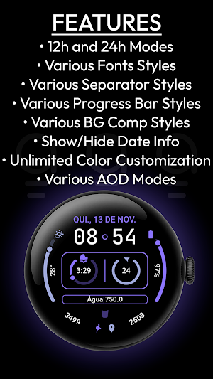 AD Capsule (2) - Watch Face Screenshot 3
