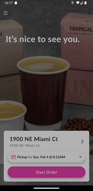 The Coffee Showroom Screenshot 0