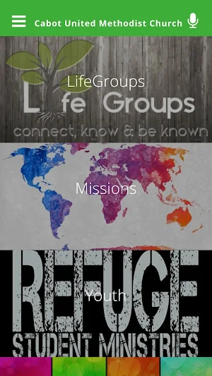 Cabot United Methodist Church Screenshot 2