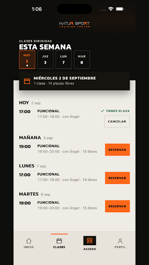 Natursport Center Screenshot 2
