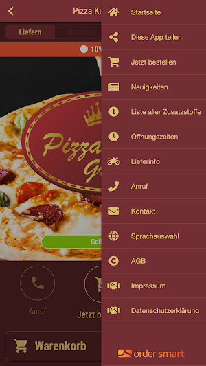 Pizza King & Grill Screenshot 1