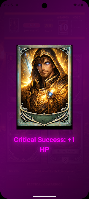 Dungeonfall Card Crawl Screenshot 1