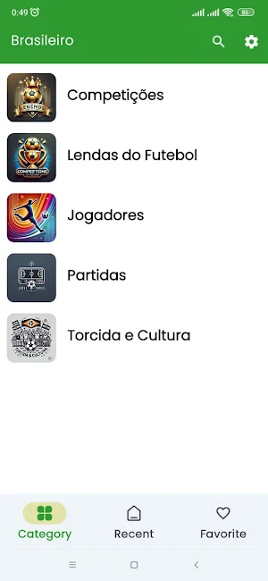 Tv Futebol Brasileiro Ao vivo Screenshot 1