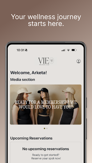 Vie Wellness Club LYH Screenshot 1
