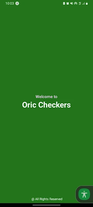 Oric Checkers Screenshot 0