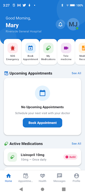 KlinicX Patient Screenshot 0