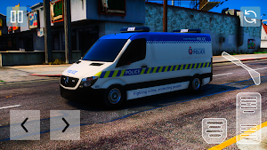 Police Sprinter Bus Driving Screenshot 1