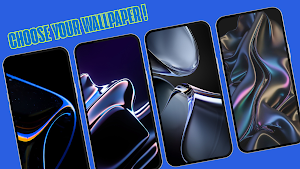 Liquid Glass Wallpaper 4K Screenshot 1