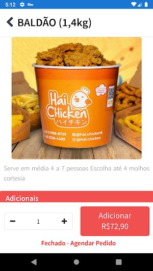 Hai Chicken Londrina Screenshot 1