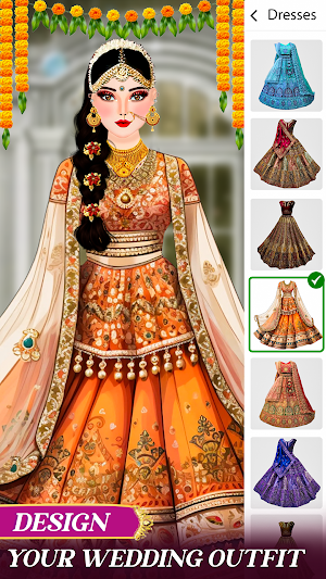 Wedding Makeover Indian Bride Screenshot 0