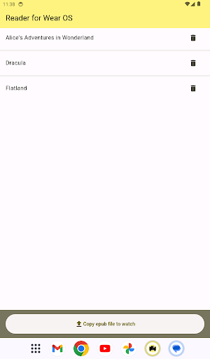 Reader for WearOS (Bible incl) Screenshot 2