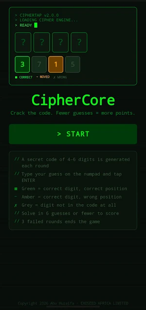 CipherCore Screenshot 0