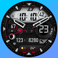 SH022 Watch Face, WearOS watch