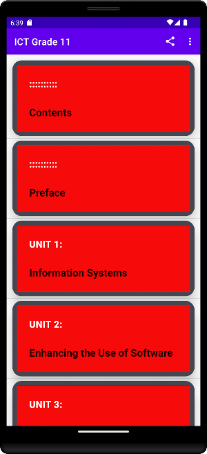 ICT Grade 11 Screenshot 0