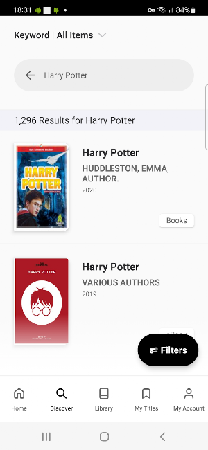 Eastern OK Library System Screenshot 3