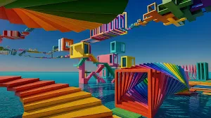 Funland Parkour Runner Game Screenshot 1