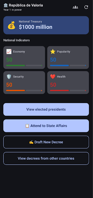 President Simulator Screenshot 0