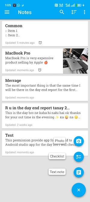 NoteMaster Screenshot 1