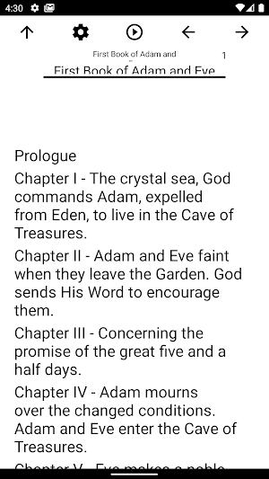 Book of Adam and Eve Screenshot 0