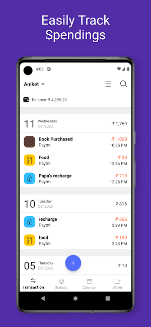 Kash Book - Expense Manager Screenshot 0
