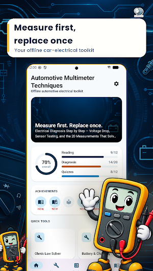 Automotive Multimeter Guide Screenshot 0