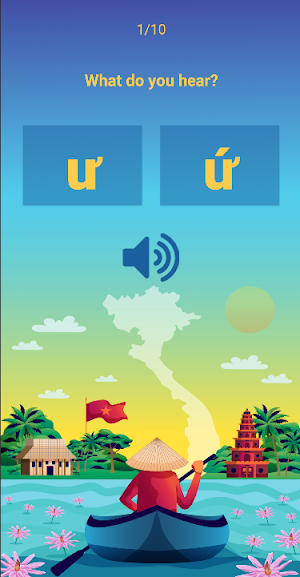 Learn Vietnamese Tones Screenshot 1