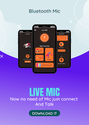 Bluetooth Loudspeaker Live Mic Screenshot 1
