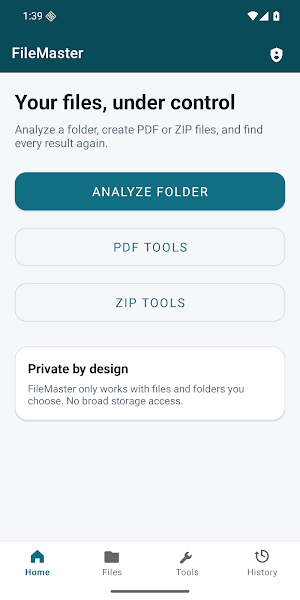FileMaster: PDF & ZIP Screenshot 0