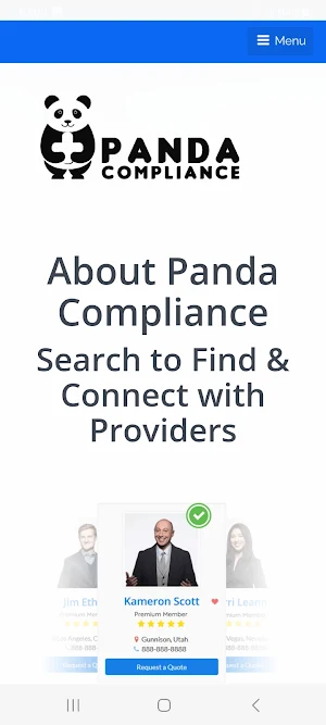 Panda Compliance Screenshot 1