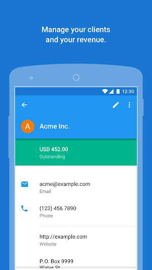 Hiveage Invoicing Screenshot 3
