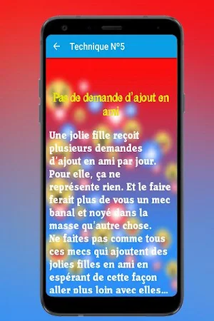 Draguer une fille sur Facebook-Technique de drague Screenshot 2
