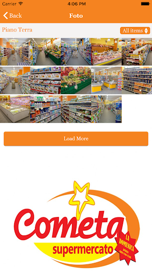 Cometa supermercato Screenshot 1