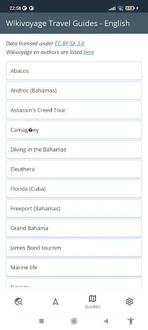 The Bahamas Offline Map Screenshot 2