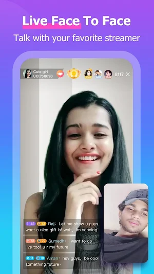 Live Video Call & Global Call Screenshot 1