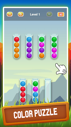 Tricky Balls Sort Puzzle Screenshot 3