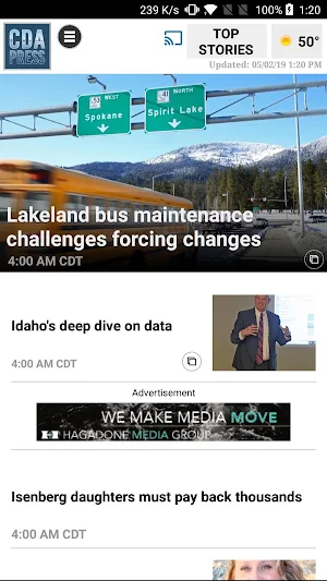 CDA Press Screenshot 1