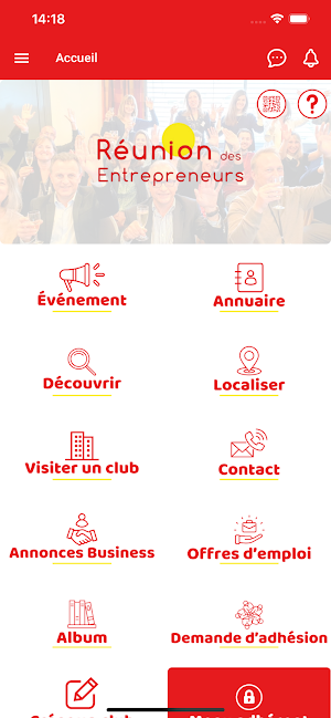 Réunion des Entrepreneurs RdE Screenshot 0