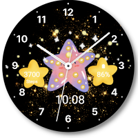 Sky Night watch face theme