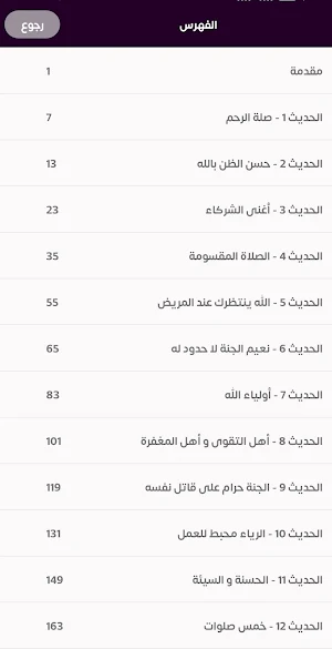 الأحاديث القدسية - الشعراوي Screenshot 2