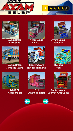 Mod Truk Ayam Balap Screenshot 1