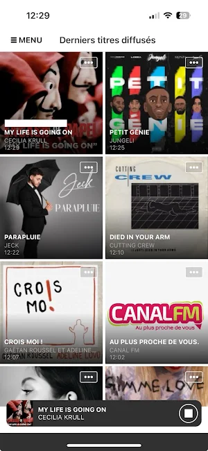 Canal FM Screenshot 2