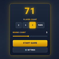71 Card Game: Classic Strategy
