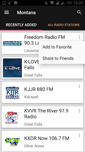 Montana Radio Stations - USA Screenshot 0