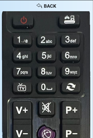 TV Remote Control For AYA Screenshot 1
