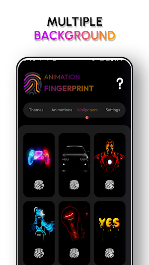 Fingerprint Live Animation Screenshot 2