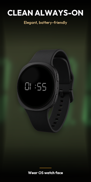 Retro LCD – Digital Watch Face Screenshot 2