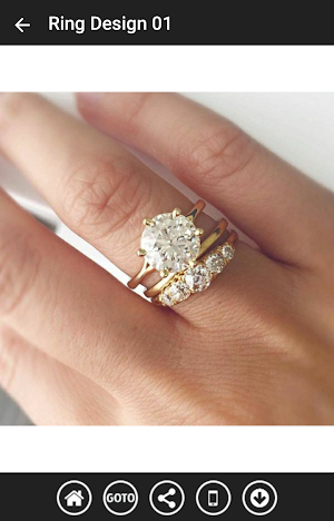 Stylish Engagement Rings 2017 Screenshot 1
