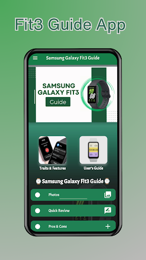 Samsung Galaxy Fit3 Guide Screenshot 0