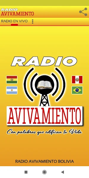 Radio Avivamiento Bolivia Screenshot 2