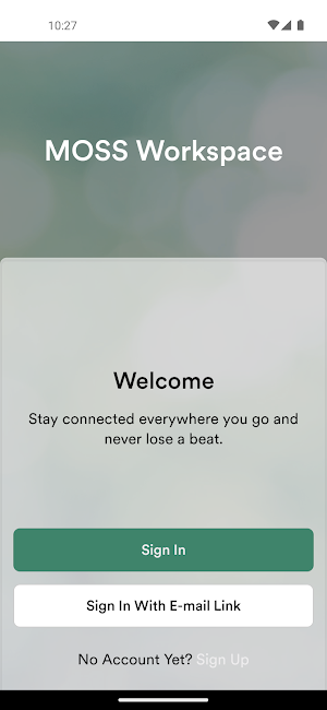 MOSS Workspace Screenshot 0